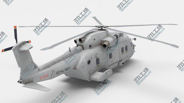 images/goods_img/20210312/Merlin HC4 Helicopter 3D model/4.jpg